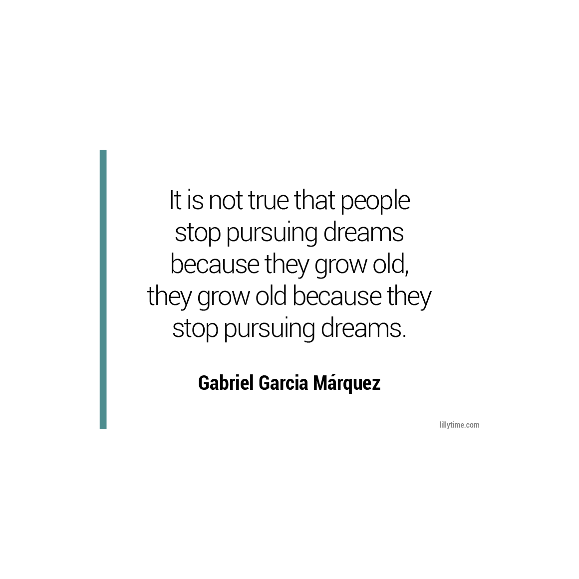 Was wir aus dem Brief von Gabriel Garcia Marquez lernen können…