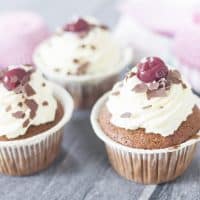 Schwarzwälderkirsch-Cupcakes