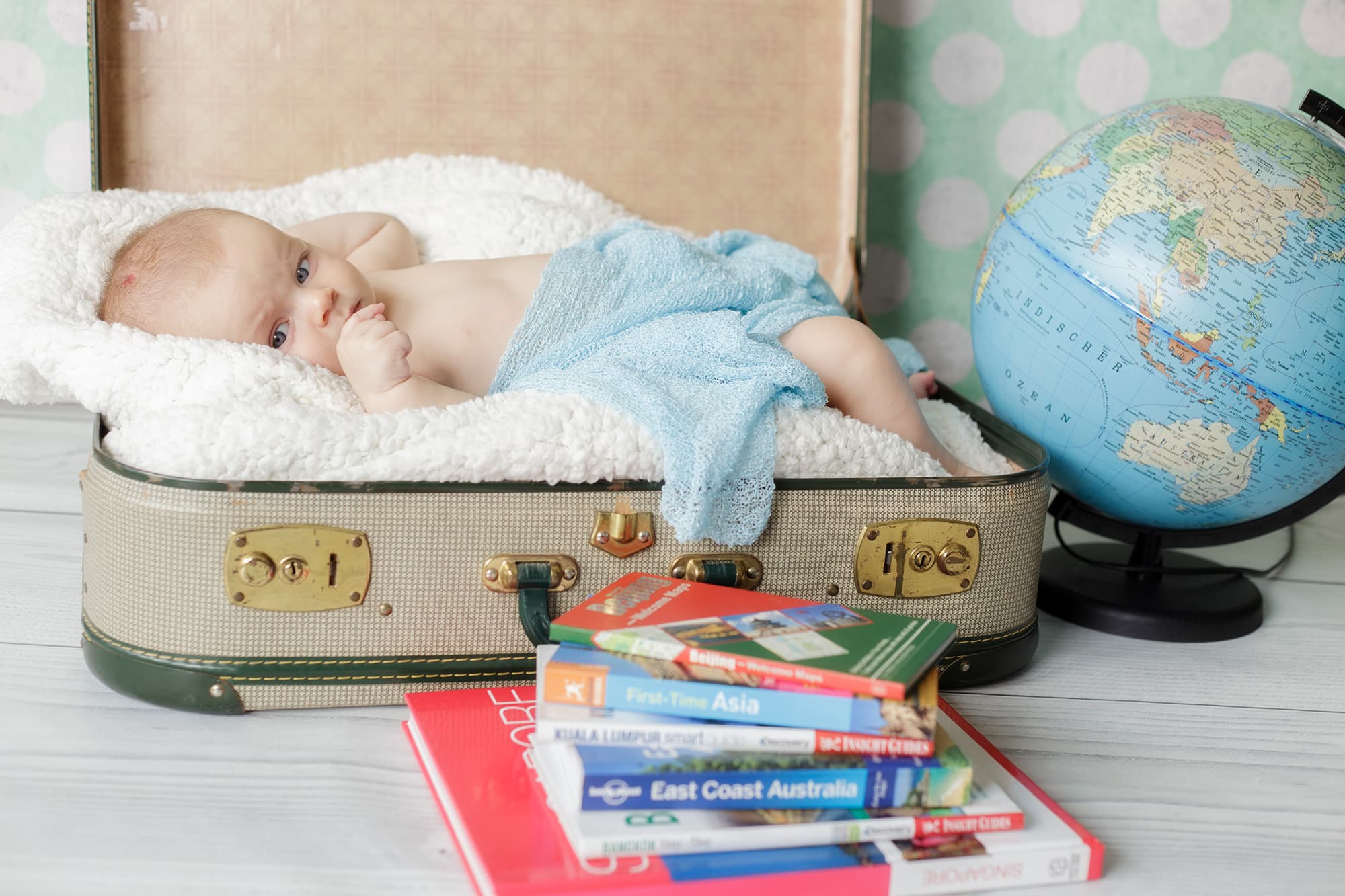 Sandkiste Kinderfotografie