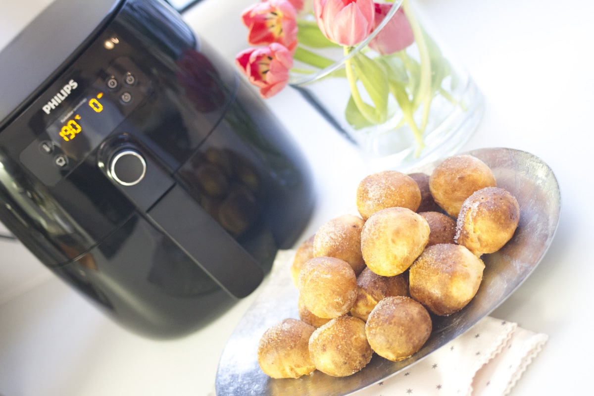 Topfenbällchen aus dem Airfryer von Philips