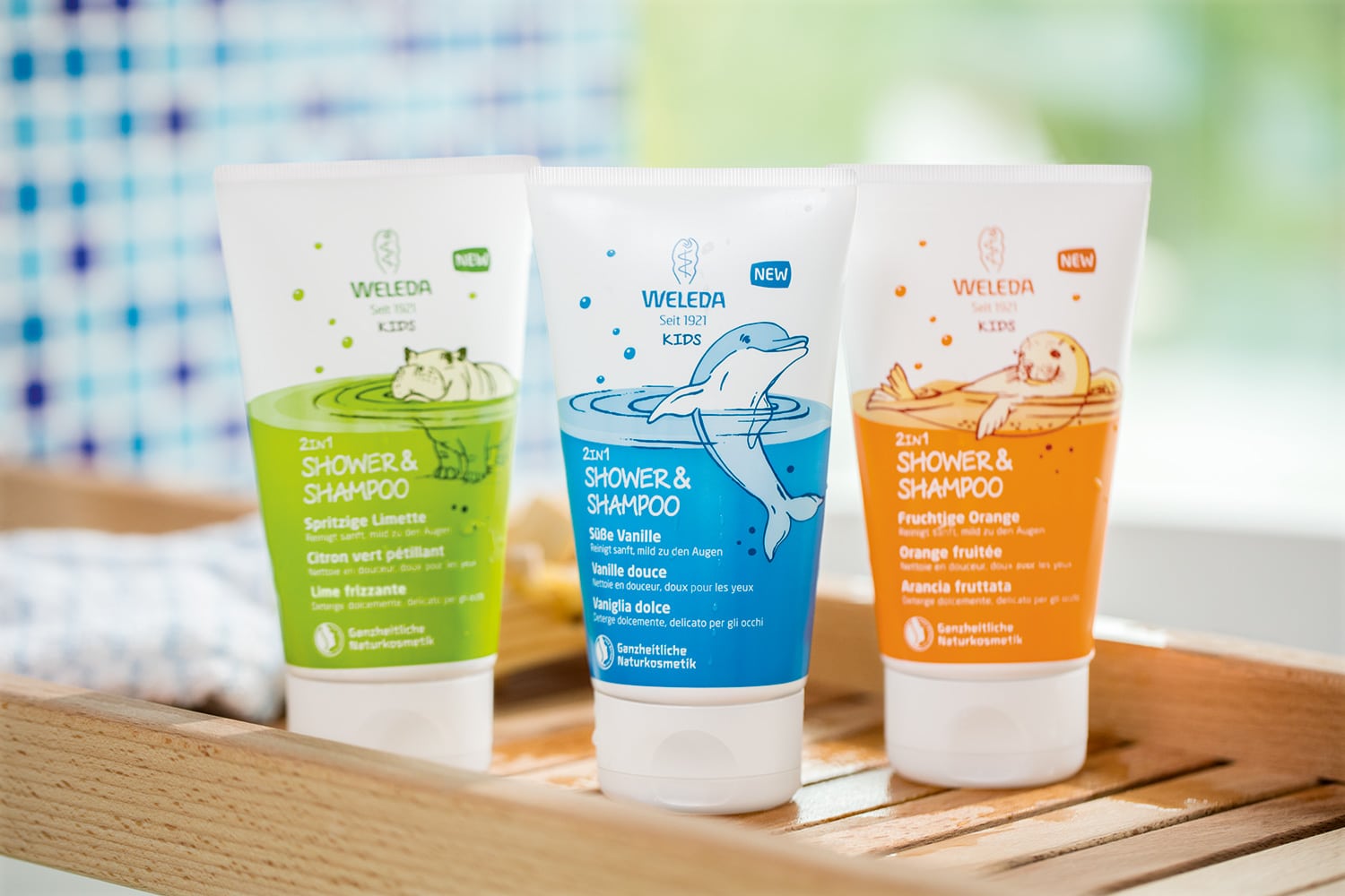 Kids 2in1 Shower & Shampoos von Weleda