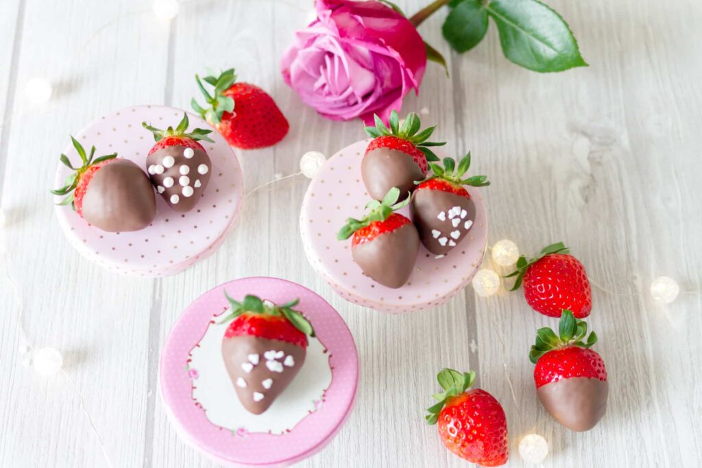 Valentinsspecial: Chocolate Dipped Strawberries