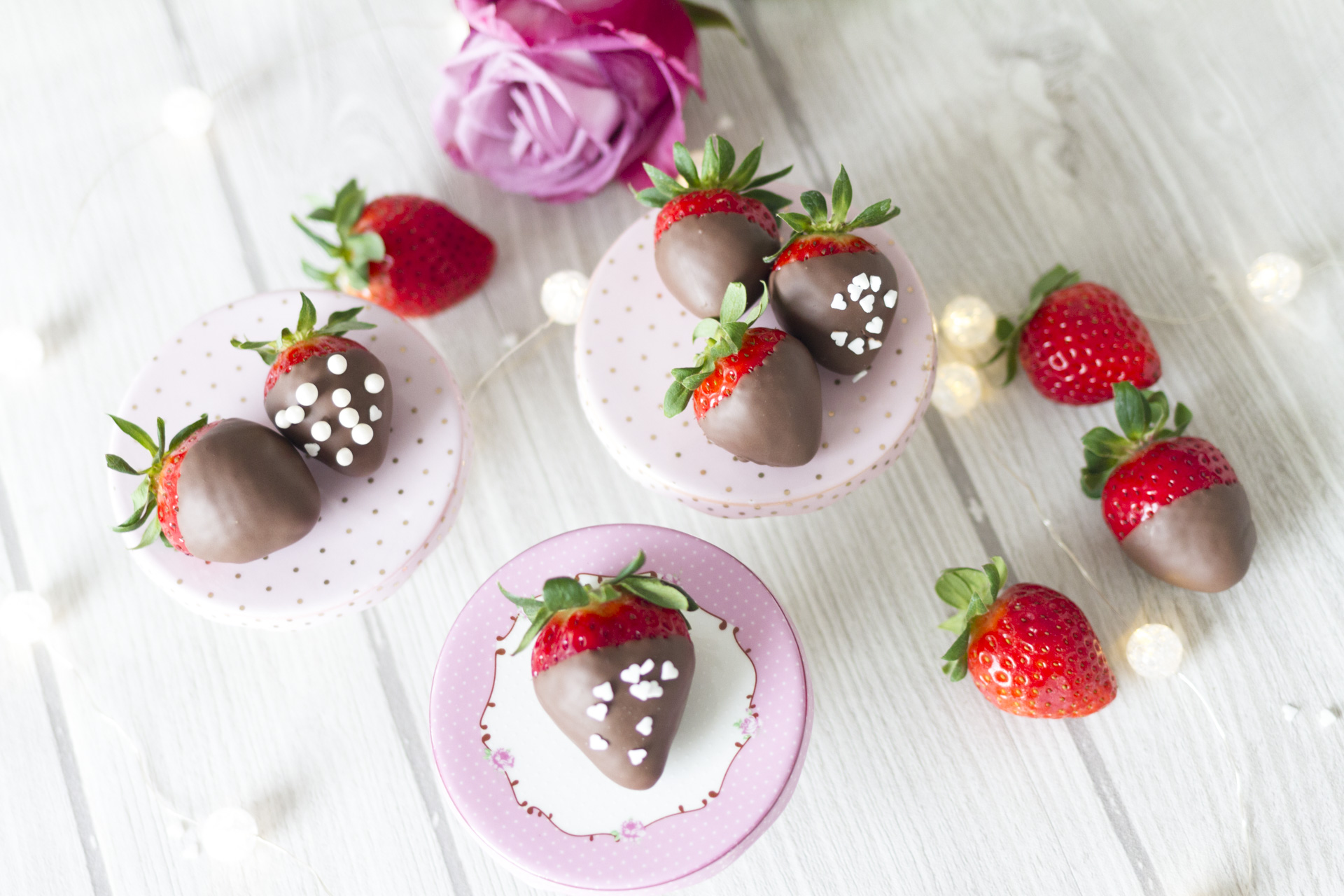 Valentinsspecial: Chocolate Dipped Strawberries