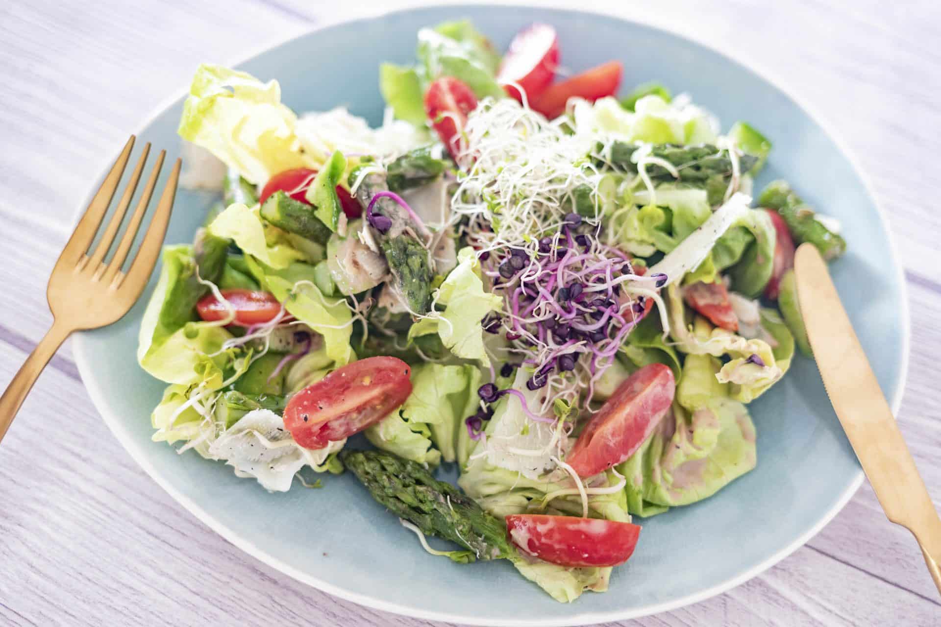 Spargelsalat mit Balsamicodressing