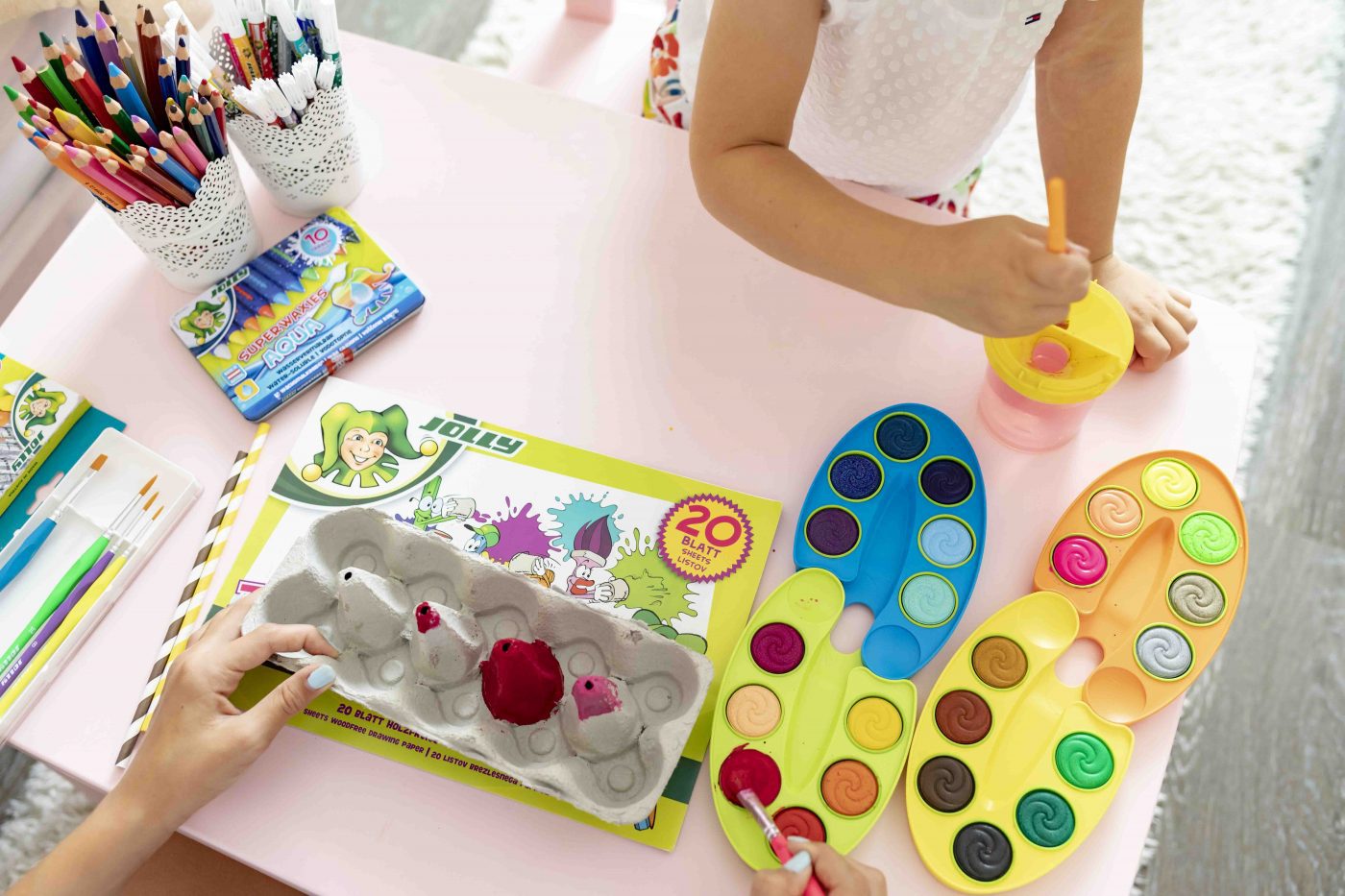 Malen und Basteln mit Kindern - Lillytime
