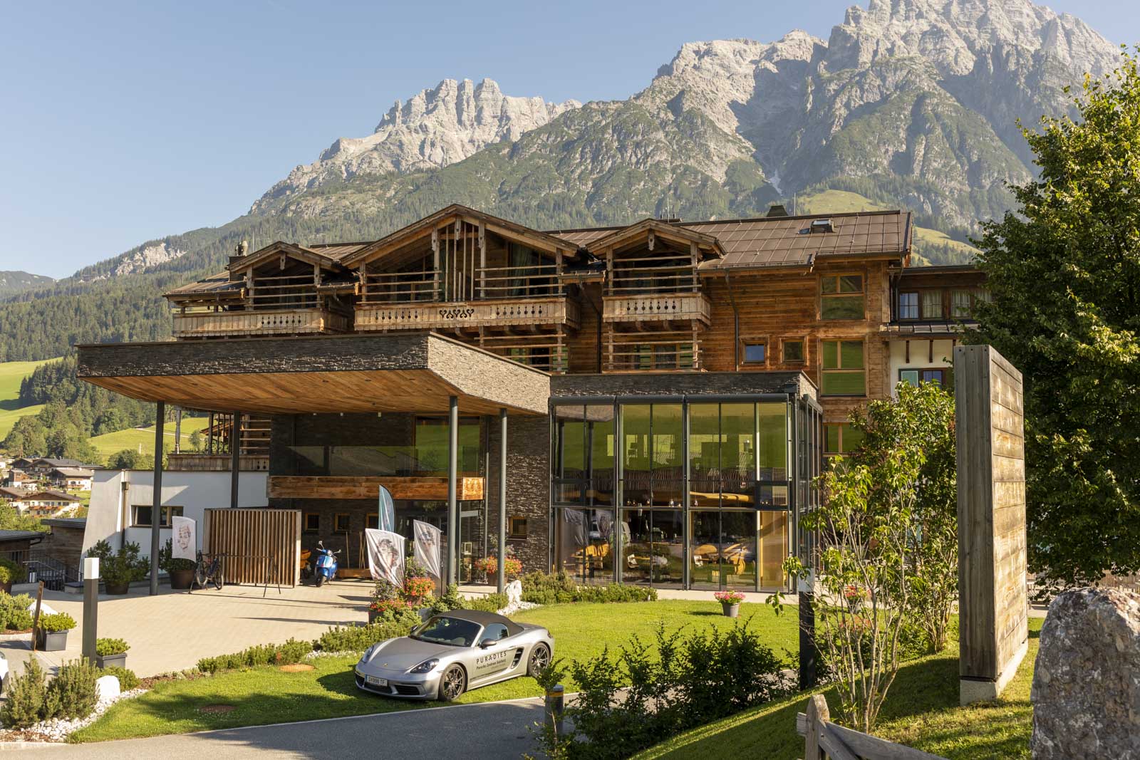 Paradiesischer Urlaub im Puradies Hotel & Chalets, Leogang