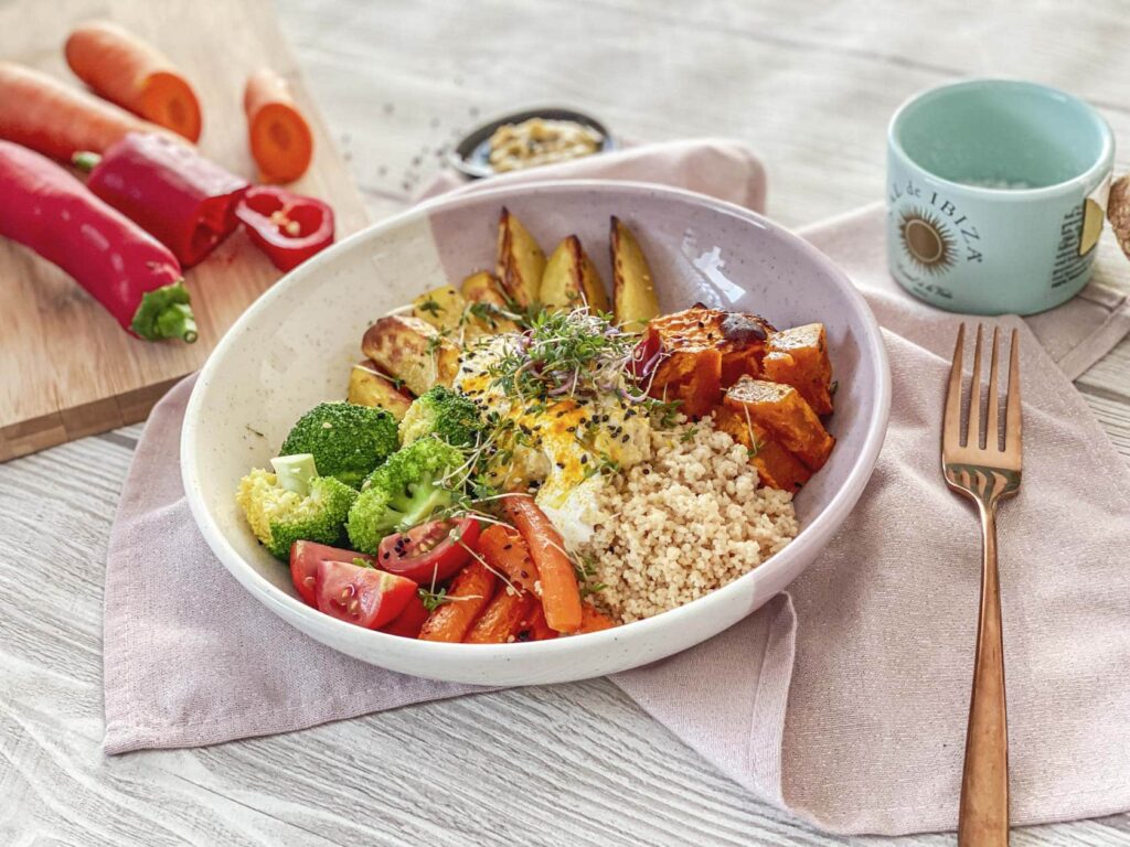 Vegetarische Buddha Bowl